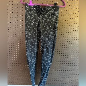 Hot Topic Cat Print Jeans
